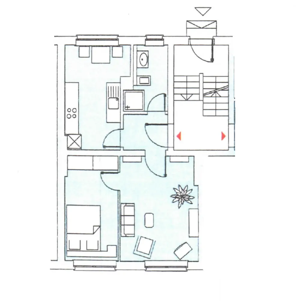 2 Zimmer Wohnung mit 45 m² in Magdeburg – Bild 6