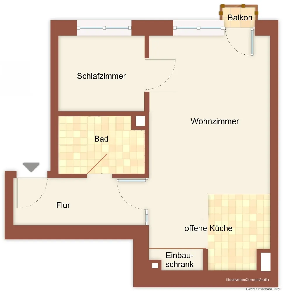 2 Zimmer Wohnung mit 42 m² in Elmshorn – Bild 8