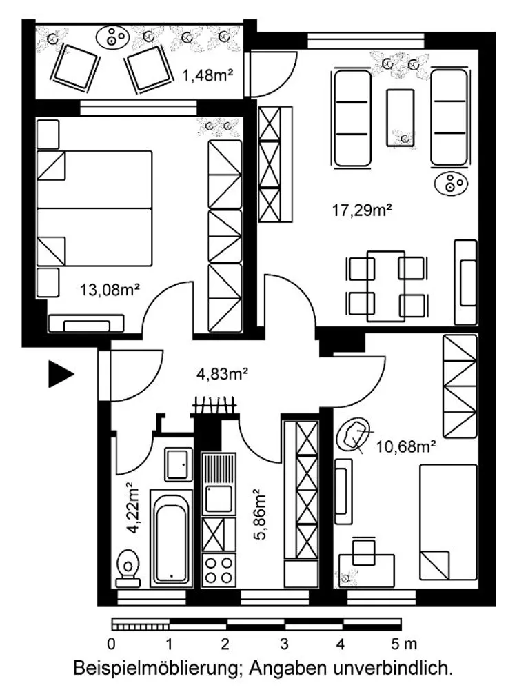 3 Zimmer Wohnung mit 57 m² in Heppenheim – Bild 5