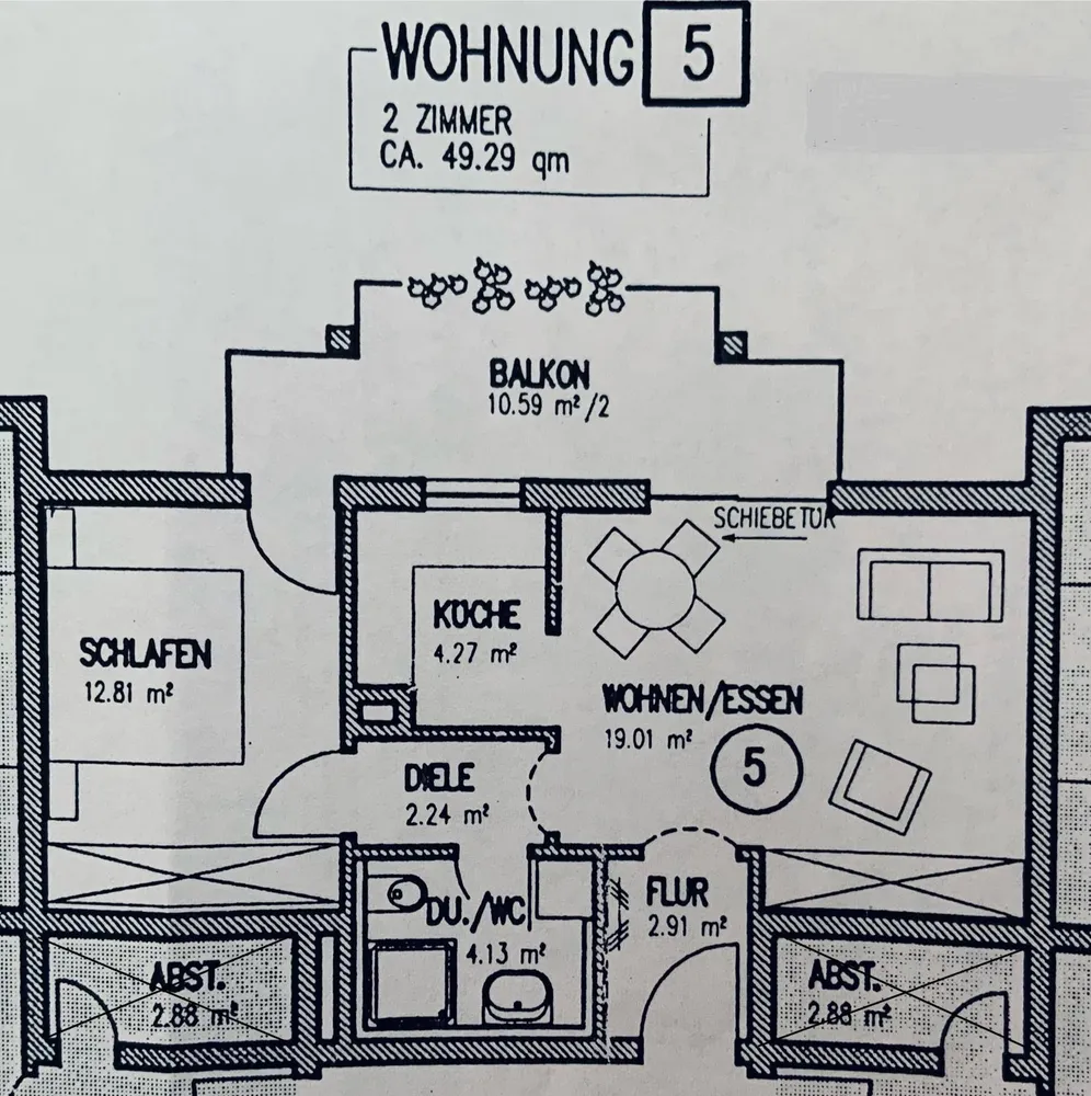 2 Zimmer Wohnung mit 52 m² in Villingen-Schwenningen – Bild 8
