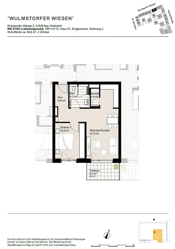 2 Zimmer Wohnung mit 65 m² in Buxtehude – Bild 7