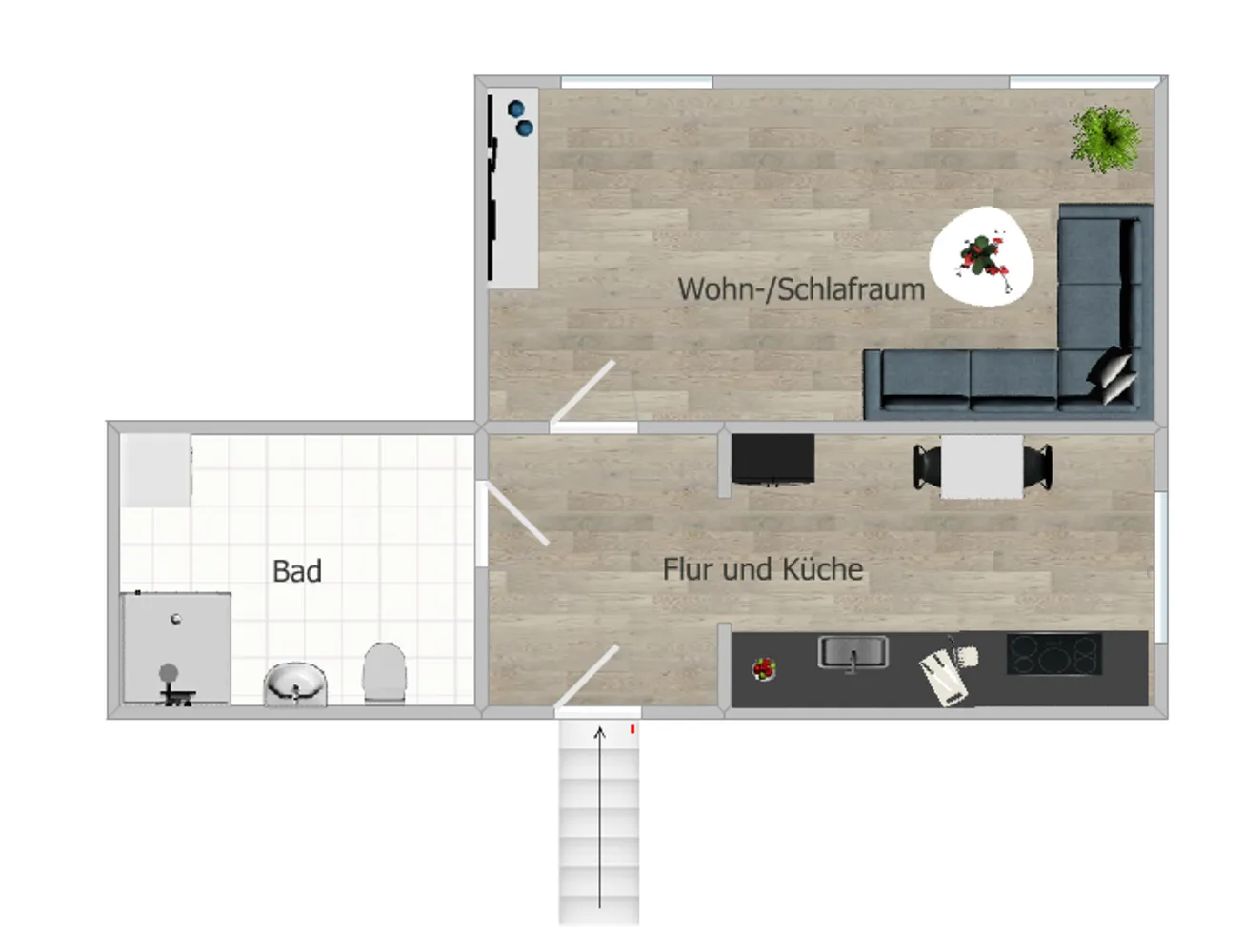 2 Zimmer Wohnung mit 34 m² in Witten – Bild 9
