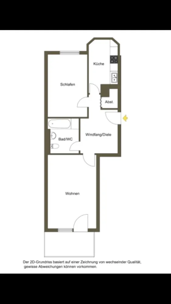 3 Zimmer Wohnung mit 62 m² in Regensburg – Bild 2