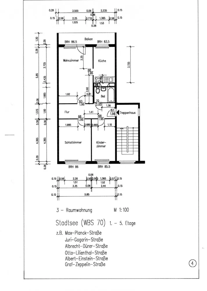 3 room apartment with 70 m² in Stendal – Photo 2