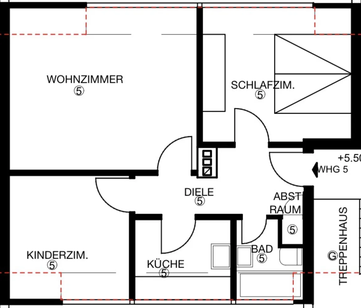 3 Zimmer Wohnung mit 63 m² in Bonn – Bild 5