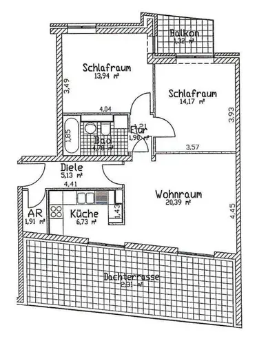 3 Zimmer Wohnung mit 71 m² in Berlin – Bild 10