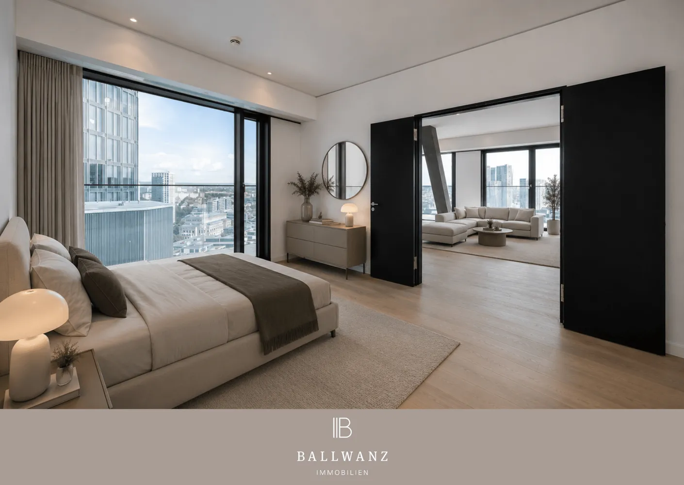 2 Zimmer Wohnung mit 104 m² in Frankfurt am Main – Bild 1