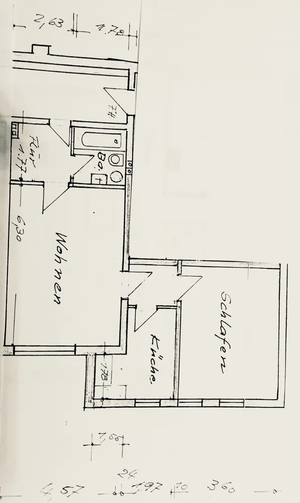2 Zimmer Wohnung mit 67 m² in Hagen – Bild 1