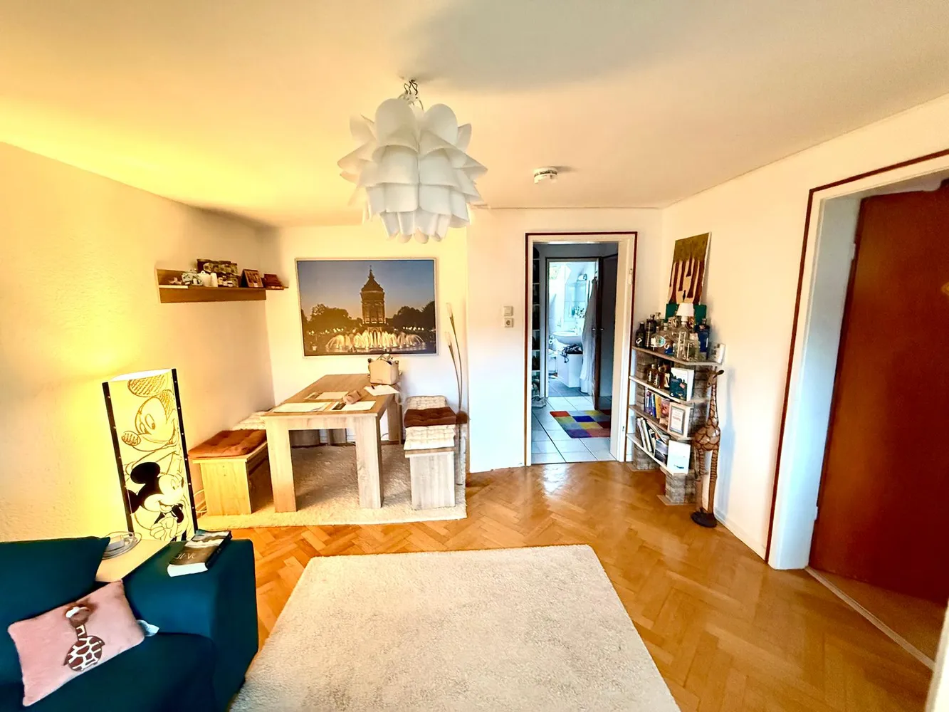 3 Zimmer Wohnung mit 56 m² in Mannheim – Bild 1