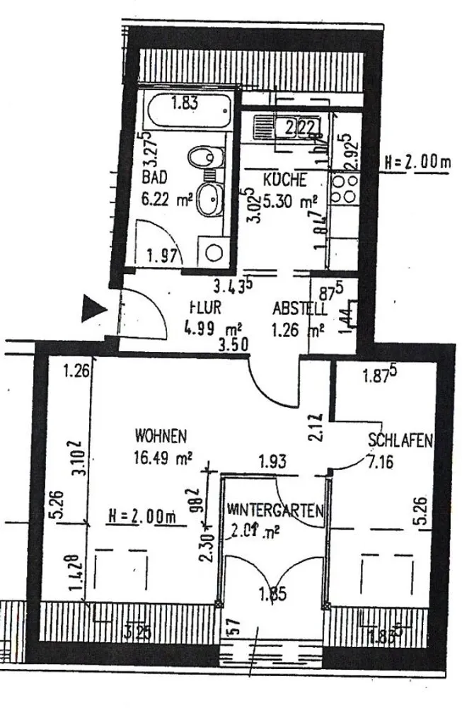 2 Zimmer Wohnung mit 42 m² in Berlin – Bild 8