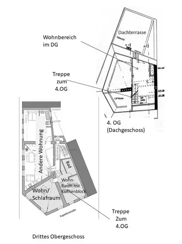 2 Zimmer Wohnung mit 88 m² in Aachen – Bild 2