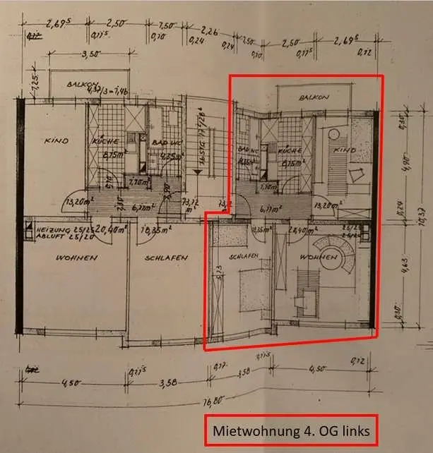 3 Zimmer Wohnung mit 75 m² in Nürnberg – Bild 4