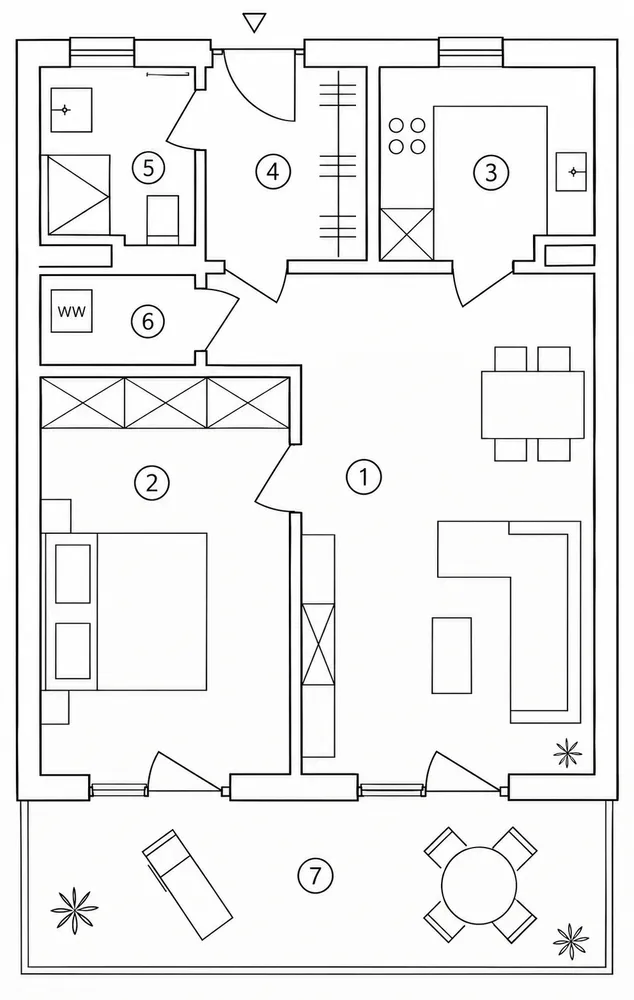 2 Zimmer Wohnung mit 59 m² in Schwetzingen – Bild 8
