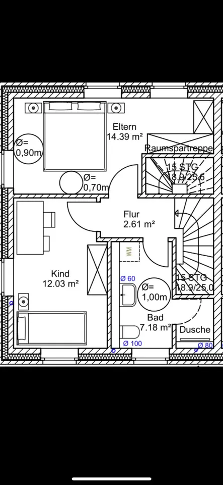 3 Zimmer Haus mit 100 m² in Bramsche – Bild 3