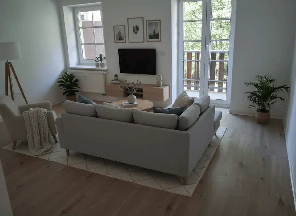 3 Zimmer Wohnung mit 66 m² in Dessau-Roßlau – Bild 1