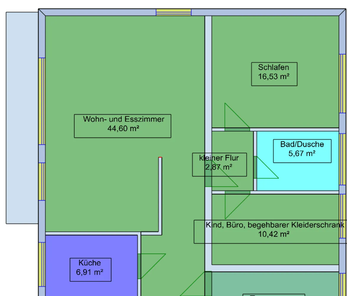 4 Zimmer Wohnung mit 80 m² in Dinslaken – Bild 7