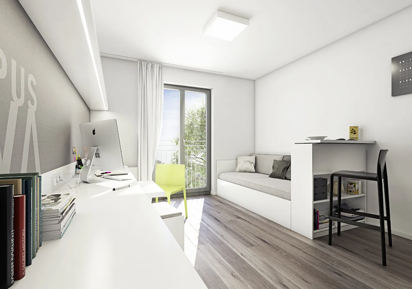 1 Zimmer Wohnung mit 21 m² in München – Bild 1