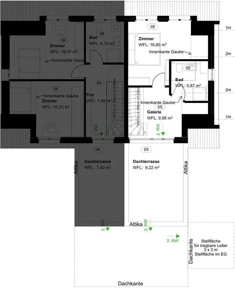 5 Zimmer Wohnung mit 127 m² in Herrenberg – Bild 4