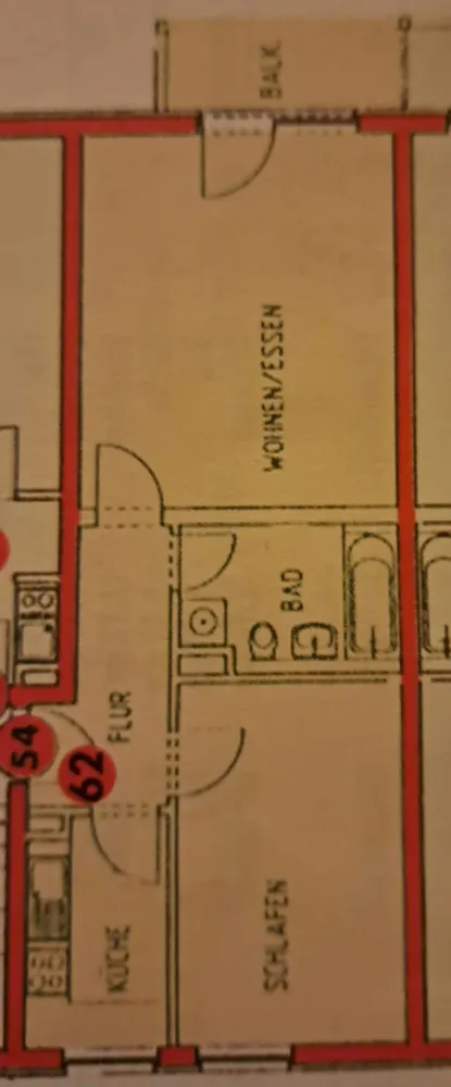 2 room apartment with 58 m² in Regensburg – Photo 4