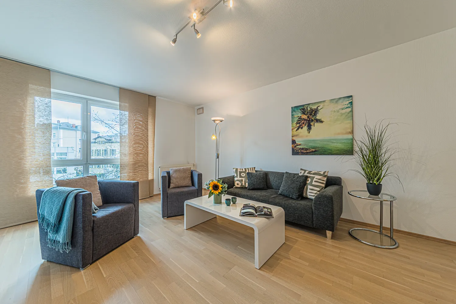 2 Zimmer Wohnung mit 60 m² in Frankfurt am Main – Bild 1