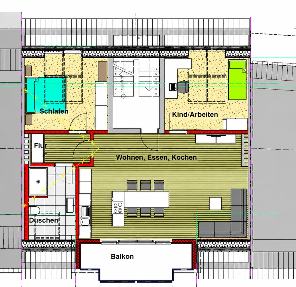 3 Zimmer Wohnung mit 80 m² in Hannover – Bild 7