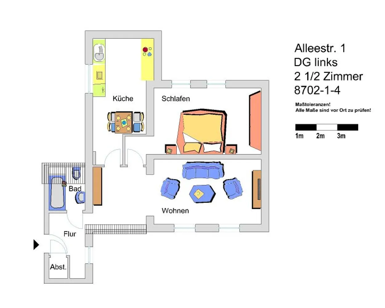 3 Zimmer Wohnung mit 59 m² in Gelsenkirchen – Bild 12