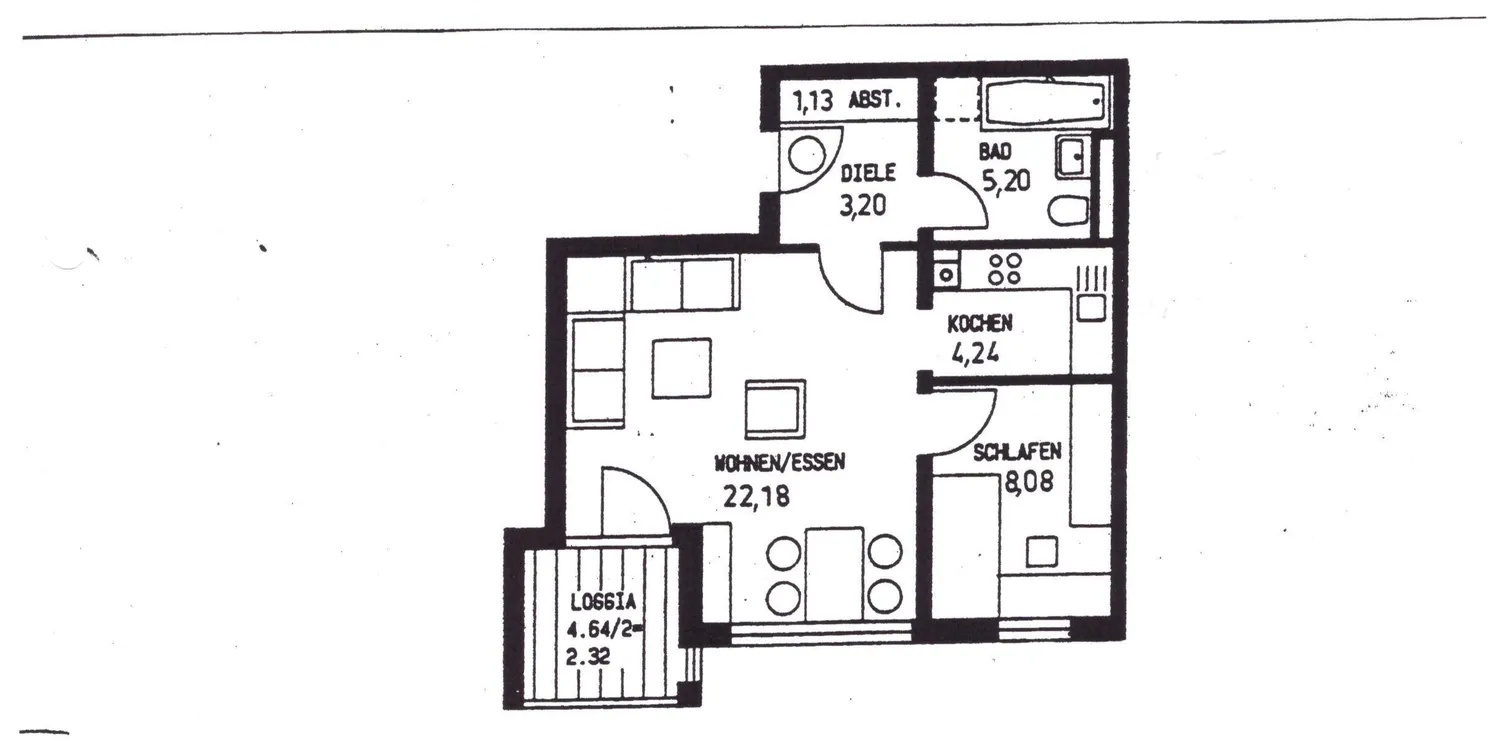 2 Zimmer Wohnung mit 46 m² in München – Bild 9