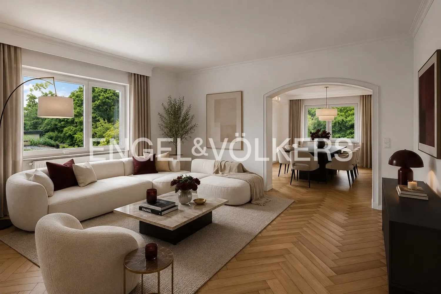 4 Zimmer Wohnung mit 92 m² in Frankfurt am Main – Bild 1