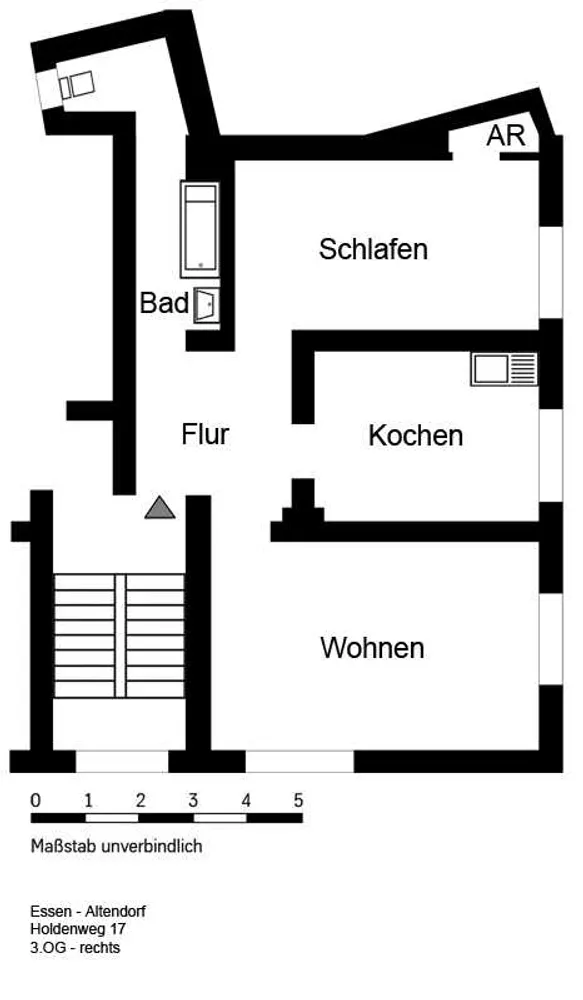 3 Zimmer Wohnung mit 63 m² in Essen – Bild 9