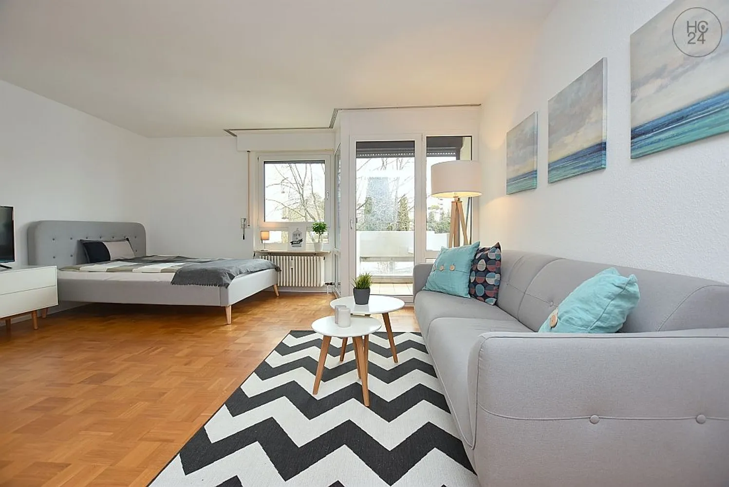 1 room apartment with 35 m² in Stuttgart – Photo 1