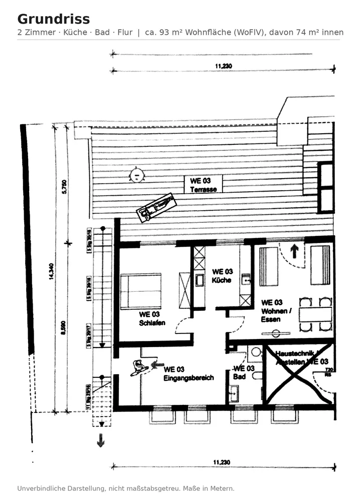 2 Zimmer Wohnung mit 74 m² in Mainz – Bild 6