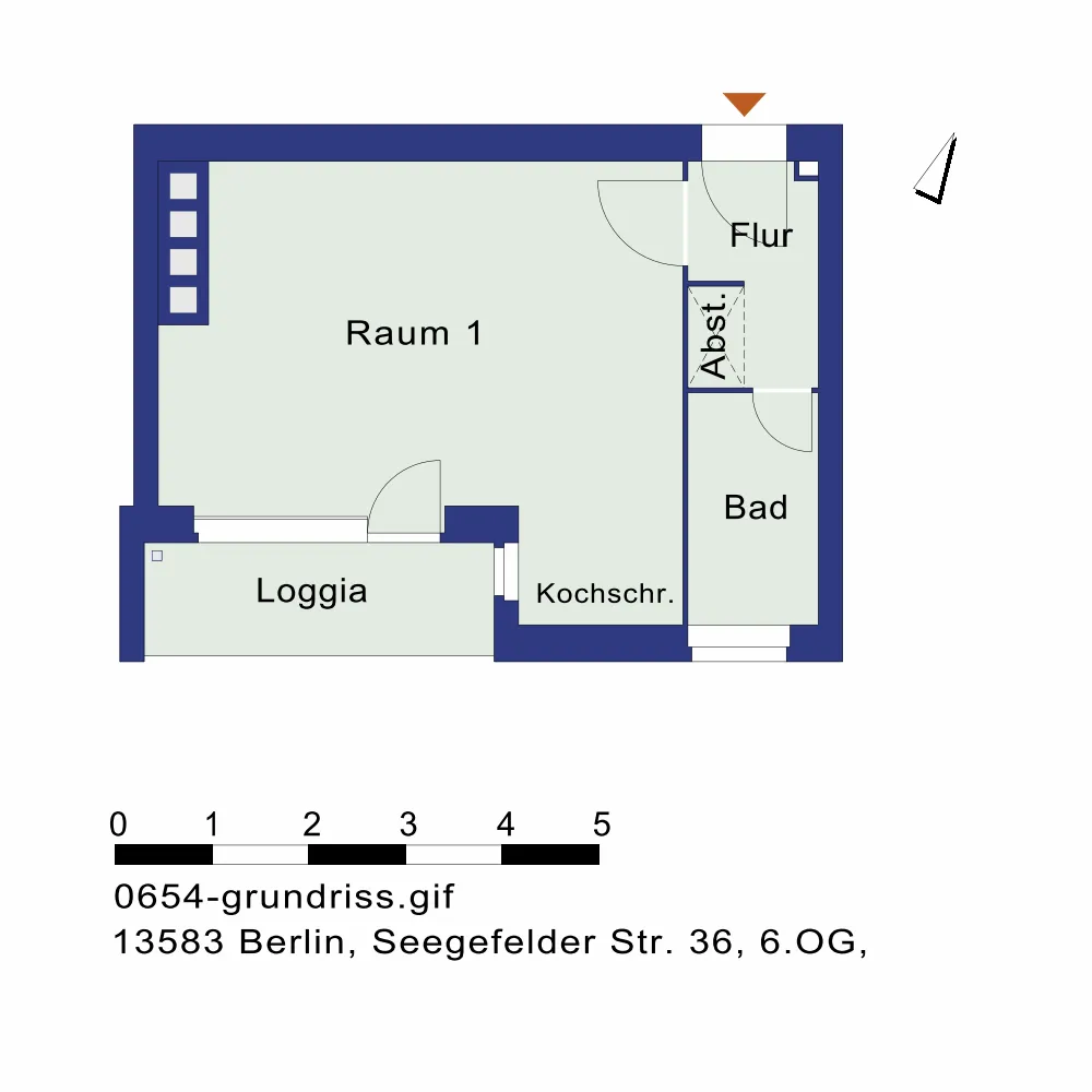1 room apartment with 30 m² in Berlin – Photo 6