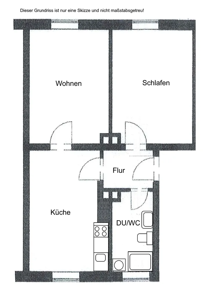 2 room apartment with 52 m² in Munich – Photo 7