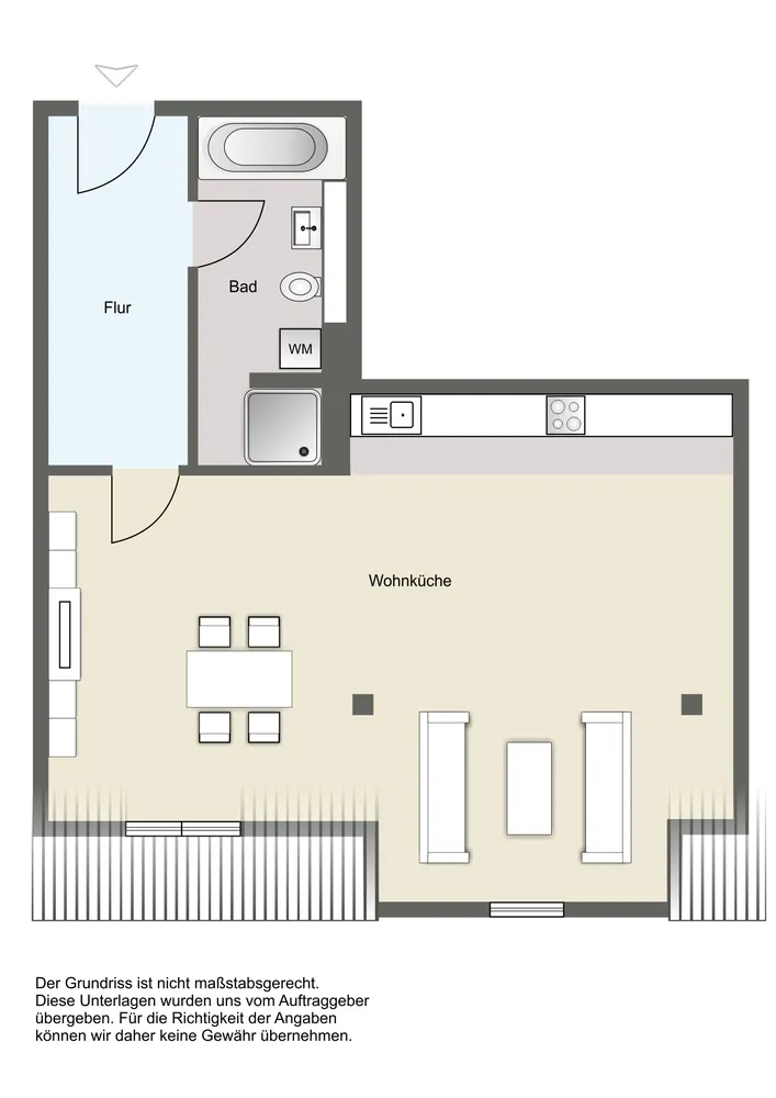 1 Zimmer Wohnung mit 60 m² in Halle (Saale) – Bild 8