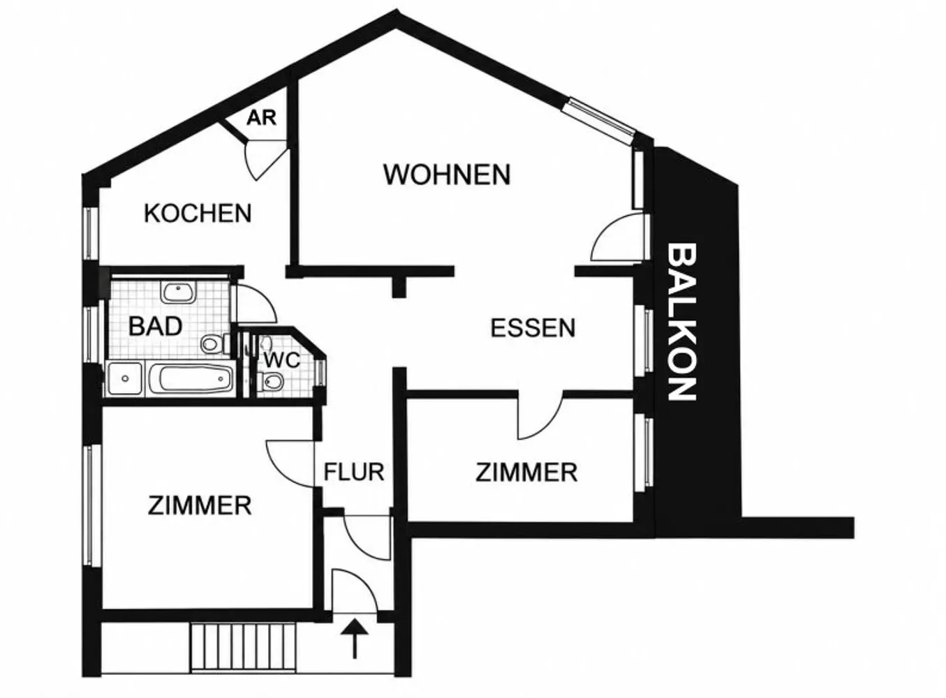 3 Zimmer Wohnung mit 94 m² in Haan – Bild 10