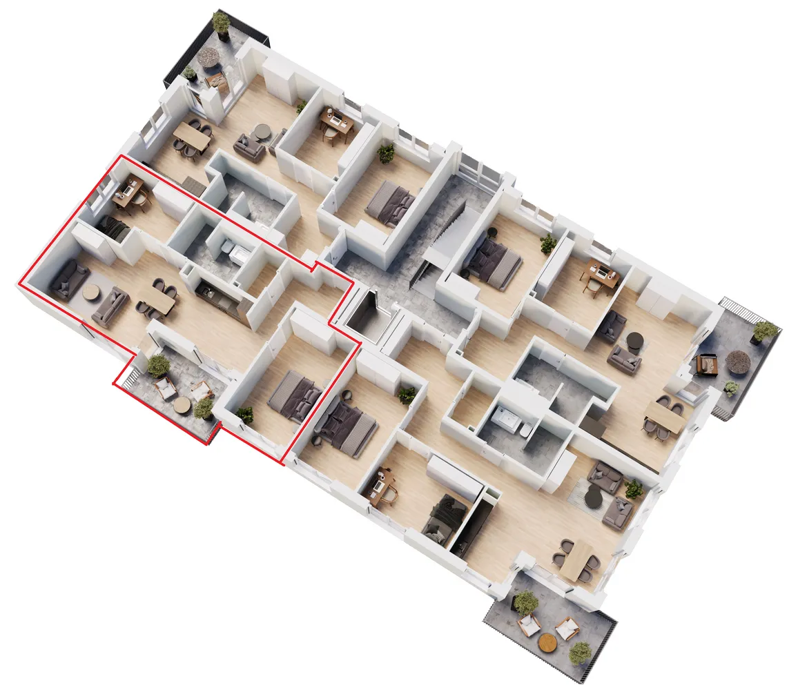 3 Zimmer Wohnung mit 78 m² in Bergisch Gladbach – Bild 4