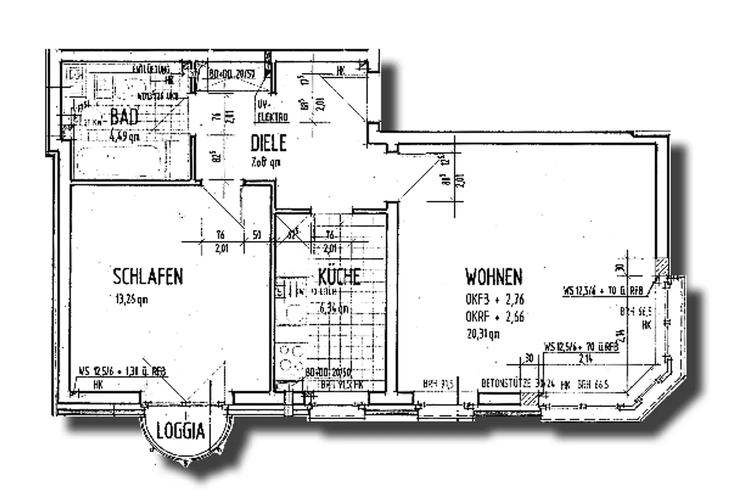 2 Zimmer Wohnung mit 52 m² in Neuss – Bild 2