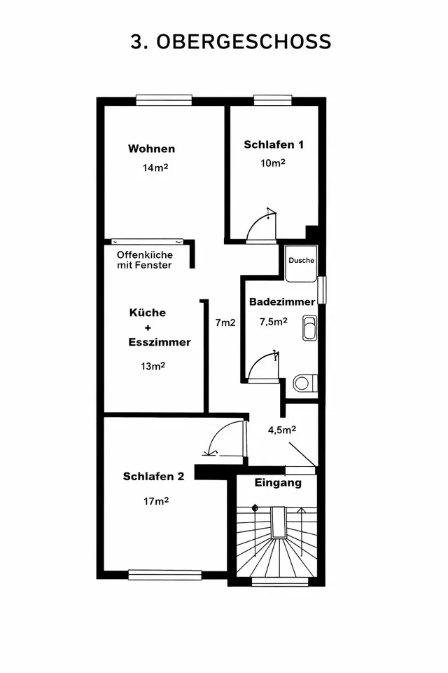 3 Zimmer Wohnung mit 75 m² in Kamp-Lintfort – Bild 5