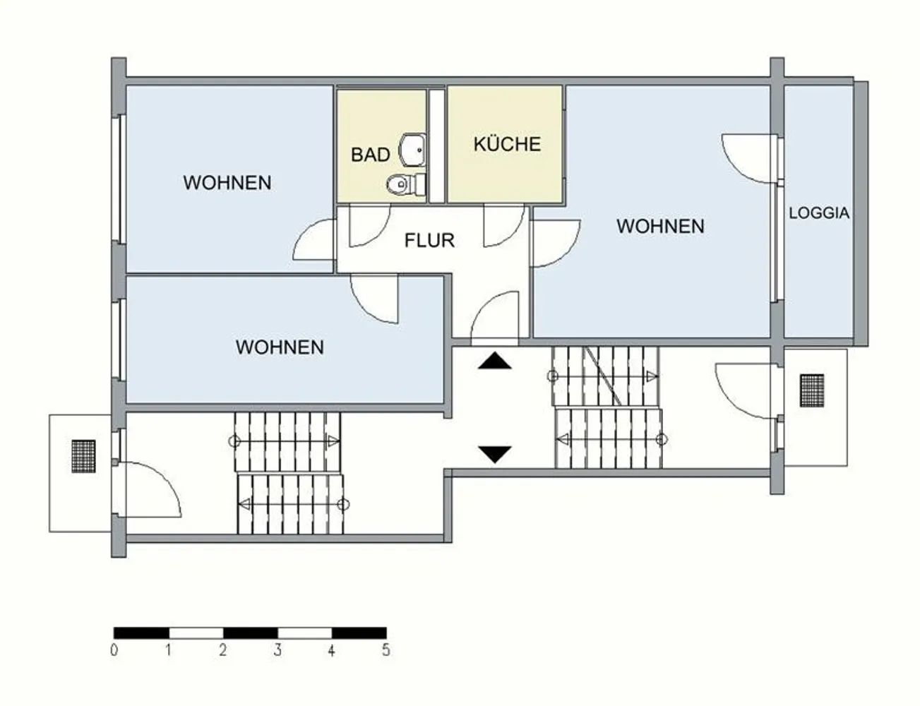 3 Zimmer Wohnung mit 62 m² in Neubrandenburg – Bild 5