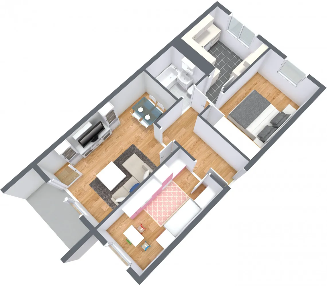 3 Zimmer Wohnung mit 62 m² in Leipzig – Bild 1
