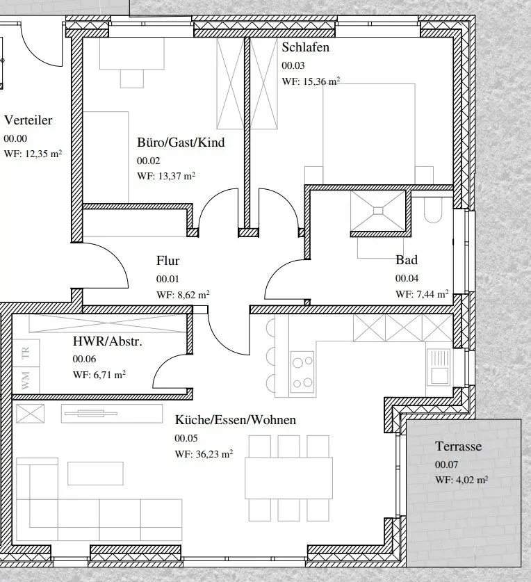 3 Zimmer Wohnung mit 91 m² in Rheine – Bild 9