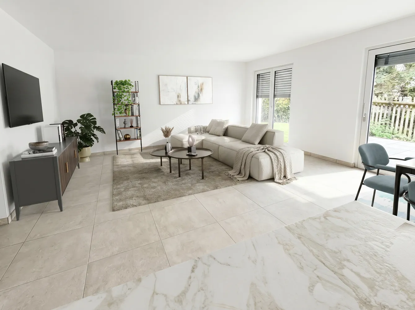 3 Zimmer Wohnung mit 102 m² in München – Bild 2