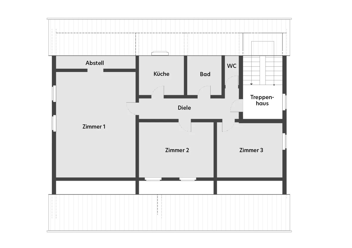 3 Zimmer Wohnung mit 77 m² in Schwäbisch Hall – Bild 2