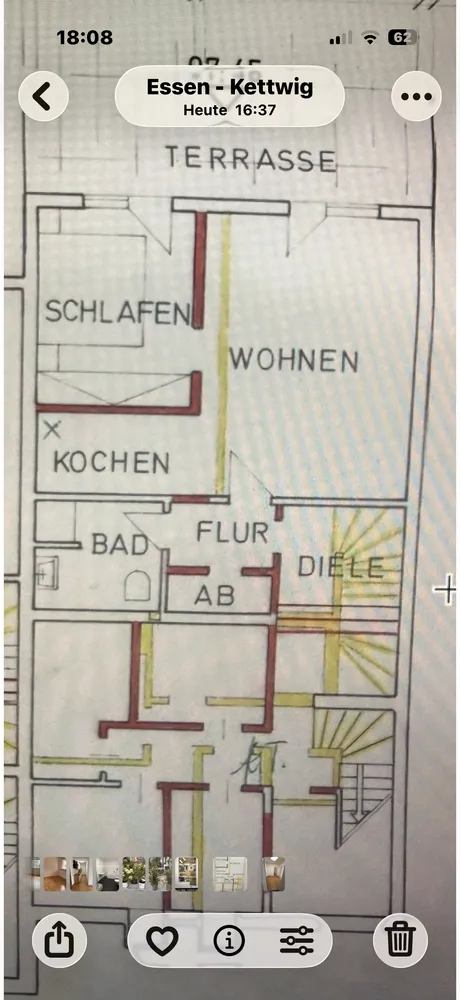 3 Zimmer Wohnung mit 53 m² in Essen – Bild 2