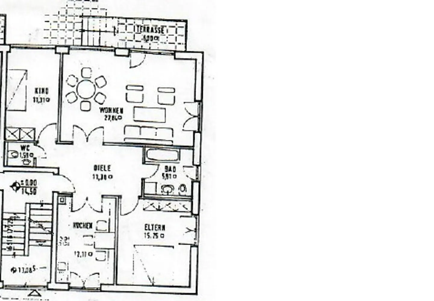 3 Zimmer Wohnung mit 92 m² in Stralsund – Bild 2