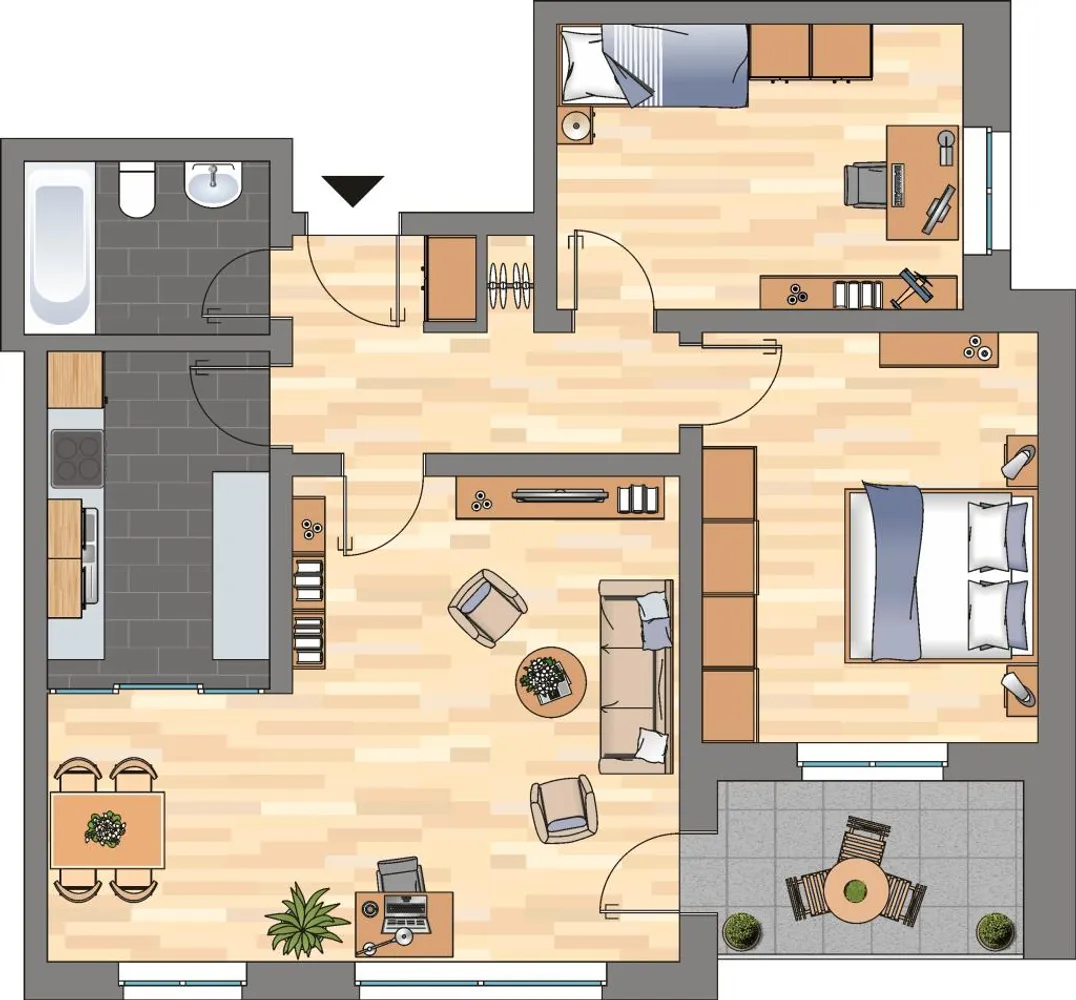 3 Zimmer Wohnung mit 74 m² in Wilhelmshaven – Bild 10