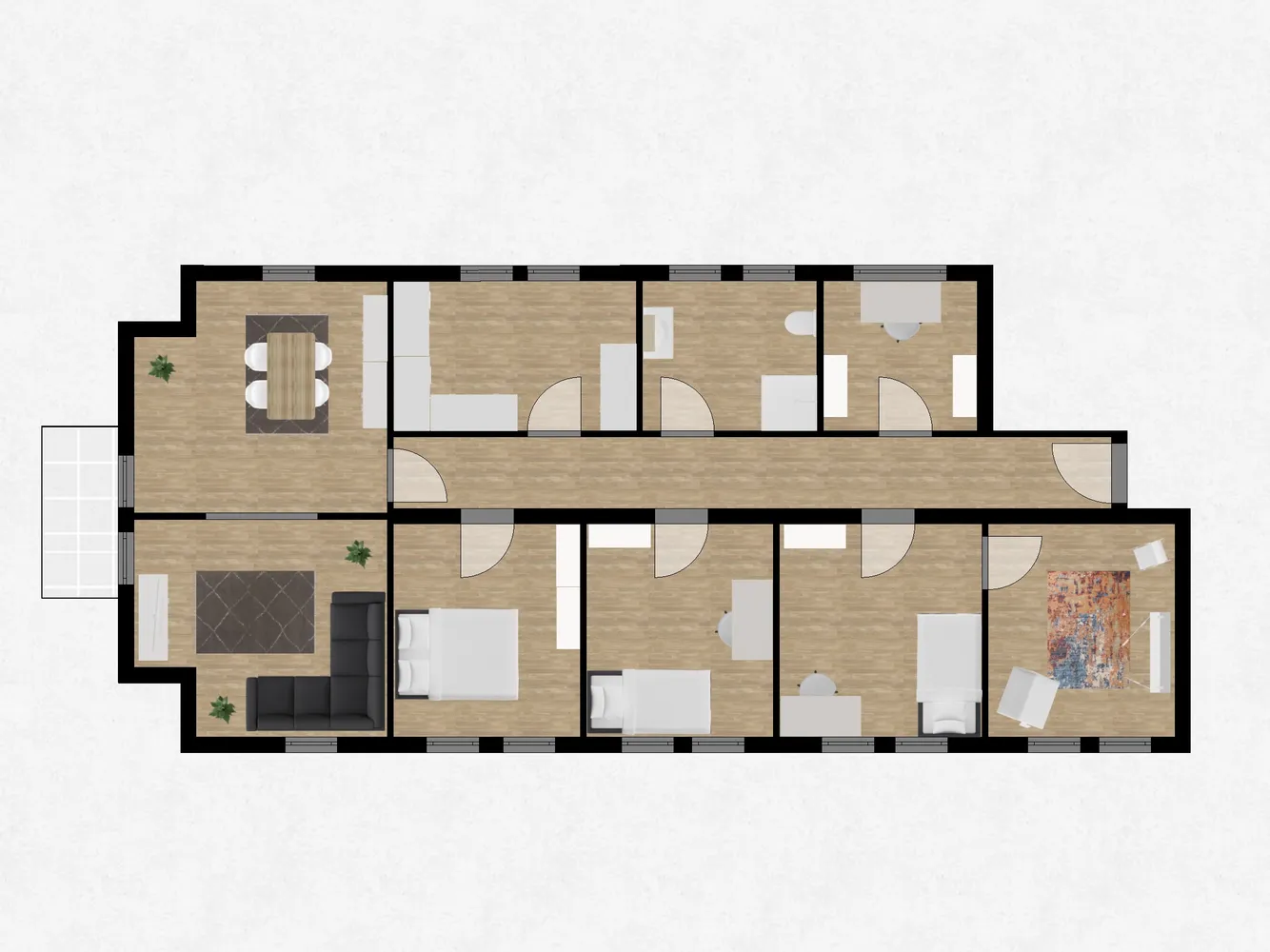5 room apartment with 110 m² in Seesen – Photo 3