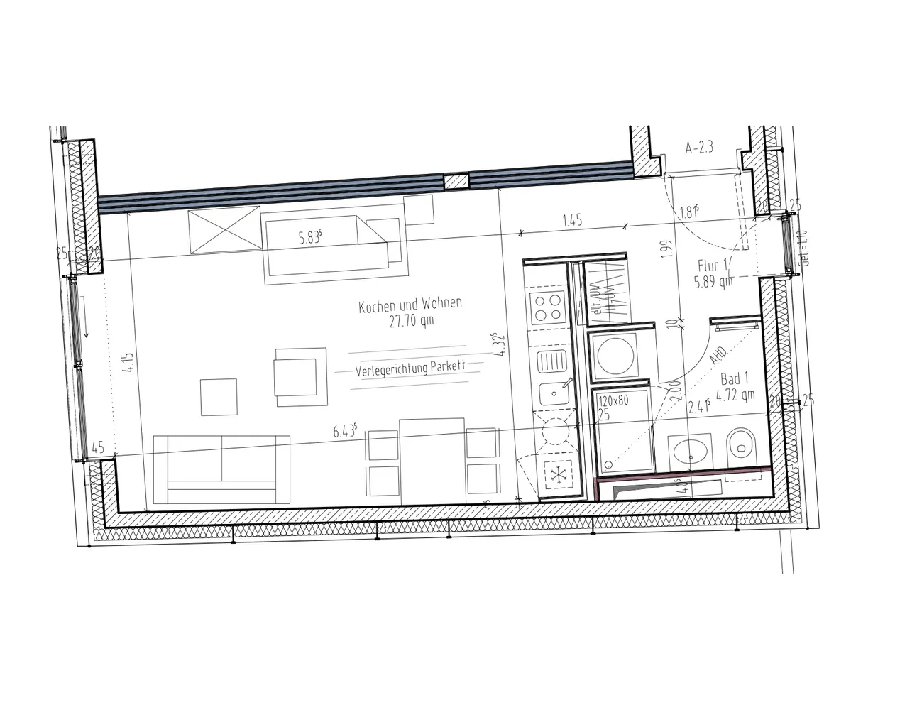 1 Zimmer Wohnung mit 38 m² in Berlin – Bild 10