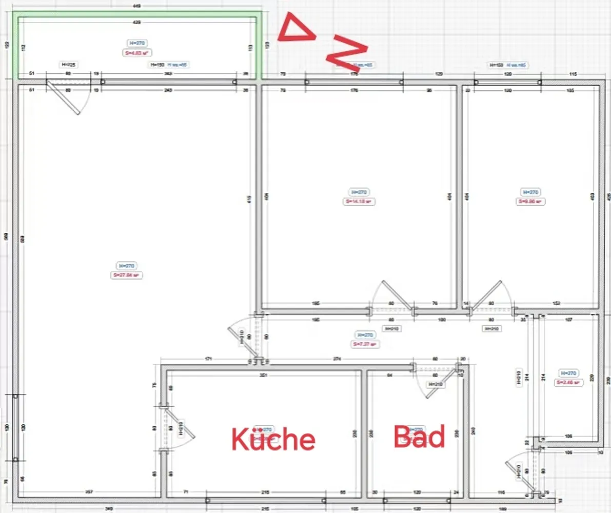 3 Zimmer Wohnung mit 75 m² in Berlin – Bild 3