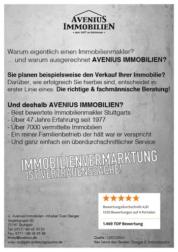 3 Zimmer Wohnung mit 66 m² in Stuttgart – Bild 9